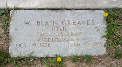 Wallace Blain Greaves 