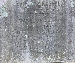Dr Albert T Haskell 