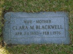 Clara May <I>Crimmins</I> Blackwell 