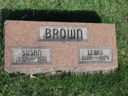 Susannah O “Susan” <I>Akes</I> Brown 