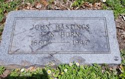 John Hastings Van Horn 