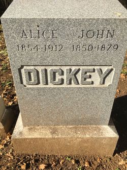 Alice <I>Booth</I> Dickey 