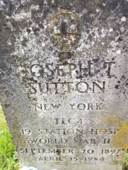 Joseph T Sutton 