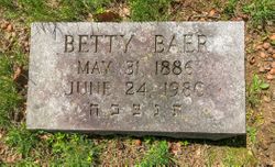 Betty Elsa <I>Maier</I> Baer 