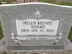 Helen C <I>Keeney</I> Adams 