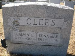Edna Mae <I>Lorah</I> Clees 