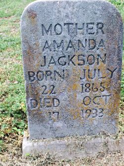 Amanda <I>Jones</I> Jackson 