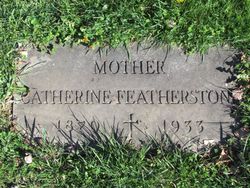 Catherine <I>Halley</I> Featherstone 