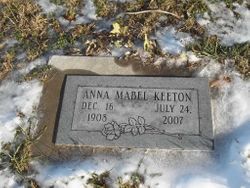 Anna Mabel <I>Cline Ash</I> Keeton 