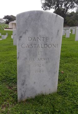 LT Dante Isidore Castaldoni 