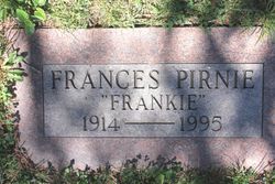 Frances Mildred “Frankie” <I>Allen</I> Pirnie 
