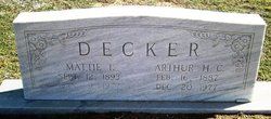 Arthur Henry Clay Decker 