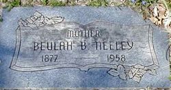 Beulah B. <I>Huckaby</I> Neeley 