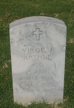 Virgil F Arthur 