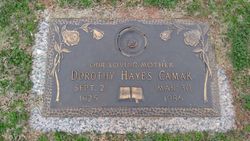 Dorothy <I>Hayes</I> Camak 