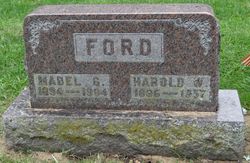 Mabel G. <I>Miller</I> Ford 