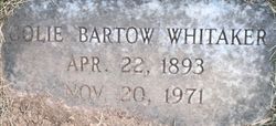 Colie Bartow Whitaker Sr.