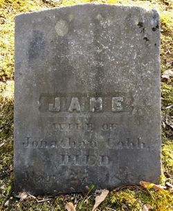Jane <I>Witham</I> Cobb 