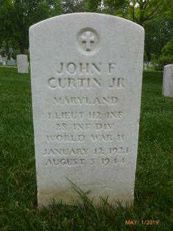 1LT John F Curtin Jr.