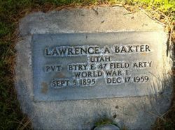Lawrence Arthur Baxter 