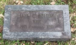 Jane Constance <I>Holton</I> Anderson 