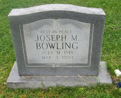 Joseph M “Joe” Bowling 