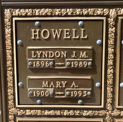 Mary Ann <I>Lidington</I> Howell 