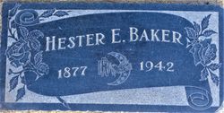 Hester Eliza <I>Benn</I> Baker 