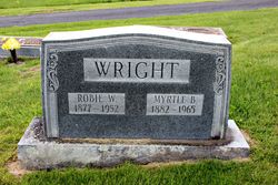 Myrtle B <I>Rhudy</I> Wright 