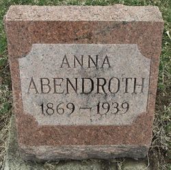 Anna <I>Dressel</I> Abendroth 