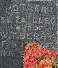 Eliza Cleo <I>McCracken</I> Berry 