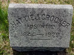 Harriet Jane “Hattie” <I>Avery</I> Crocker 