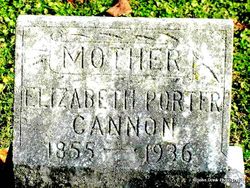 Elizabeth Porter <I>Boston</I> Cannon 