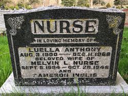 Luella <I>Anthony</I> Nurse 