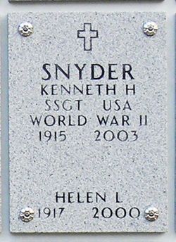 Helen L Snyder 
