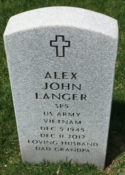 Alexander John “Alex” Langer Jr.