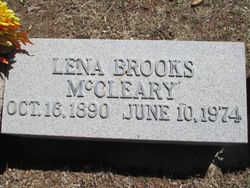 Lena <I>Brooks</I> McCleary 