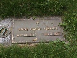 Anne <I>Nairn</I> Ferrick 