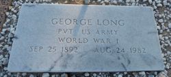 Pvt George F Long 