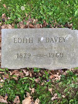 Edith <I>Roderick</I> Davey 