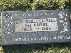 Eva Rebecca <I>Cairns</I> Bell 