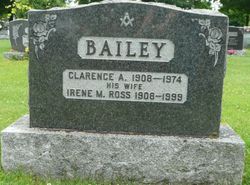 Irene M. <I>Ross</I> Bailey 