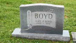 Kate <I>Pratt</I> Boyd 