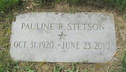 Pauline R <I>Larrivee</I> Stetson 