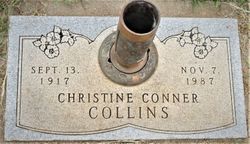 Christine <I>Conner</I> Collins 