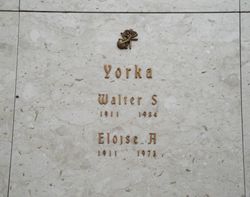 Walter S Yorka 