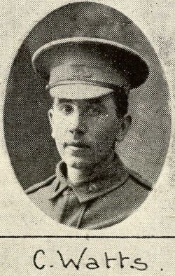 Cadet Cecil Thomas Watts 