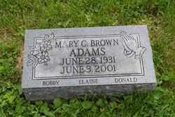 Mary Cathalene <I>Brown</I> Adams 