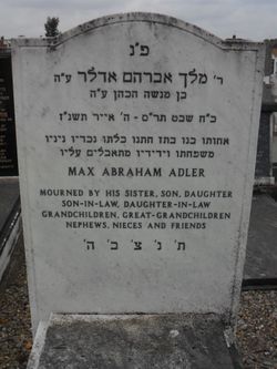 Max Abraham Adler 