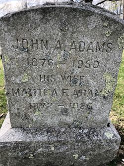 Martha Frances <I>Stearns</I> Adams 